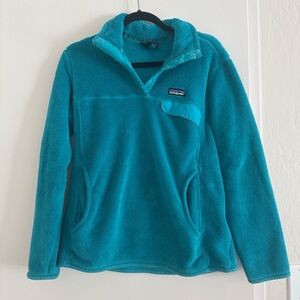 Patagonia Aqua Fleece quarter button up Jacket